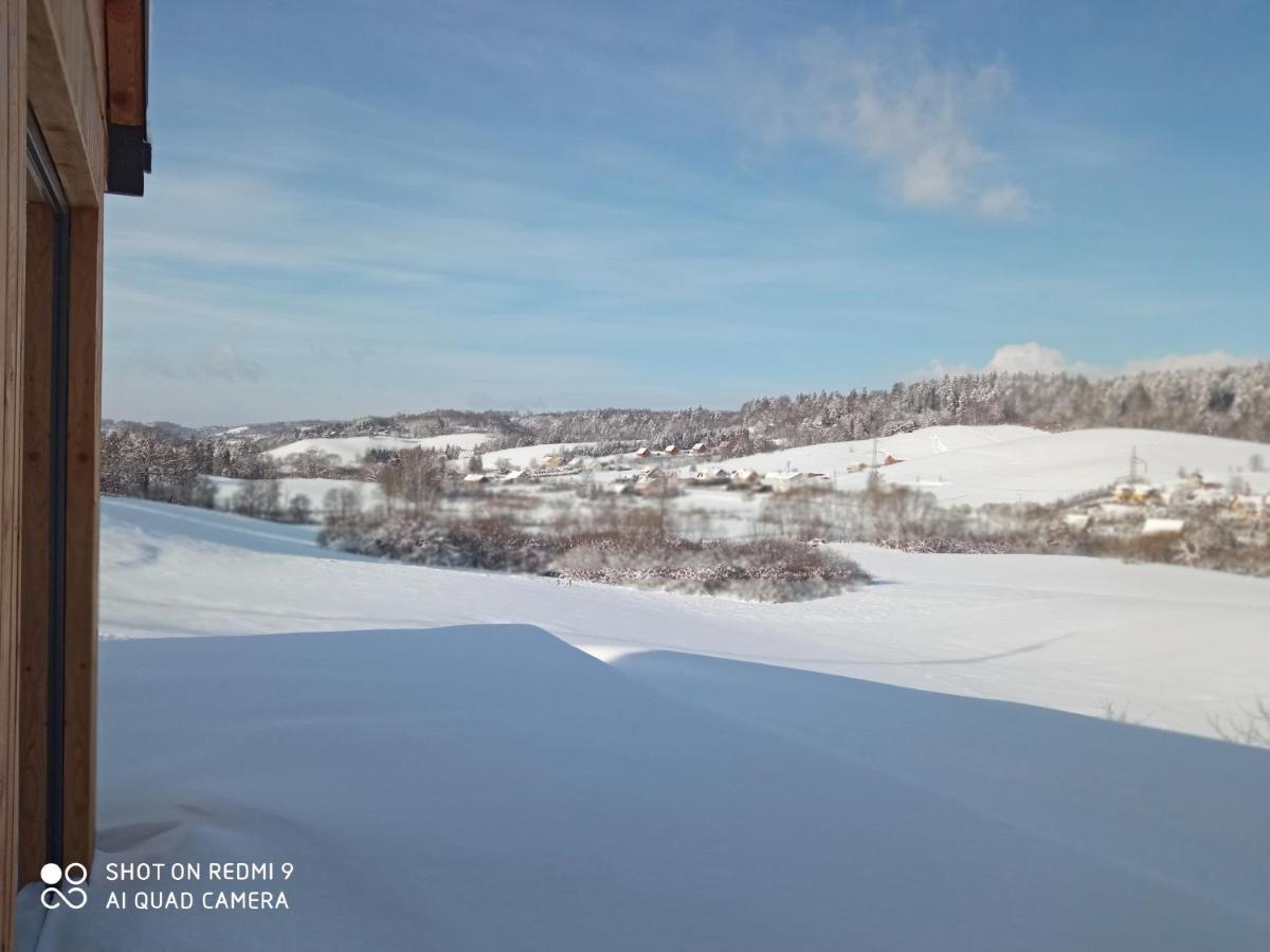 Domek Na Wzgorzu Orelec Esterno foto